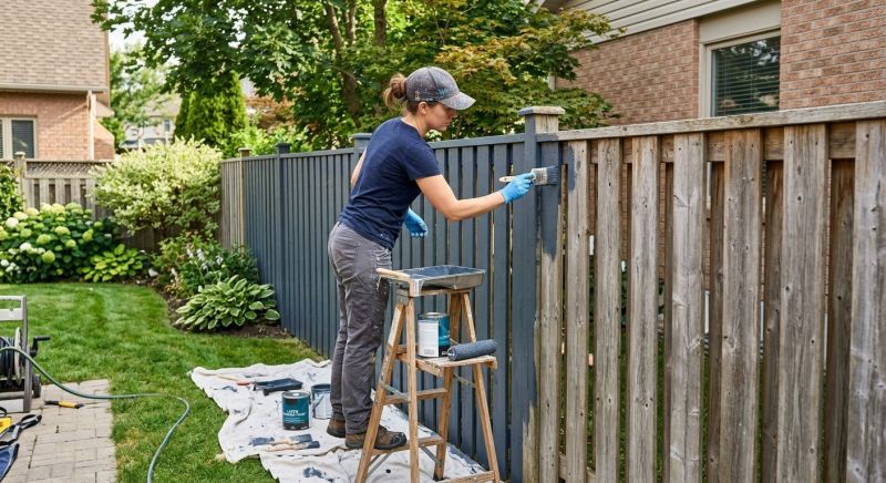 Fence Painting Maintenance In San Diego, Ca