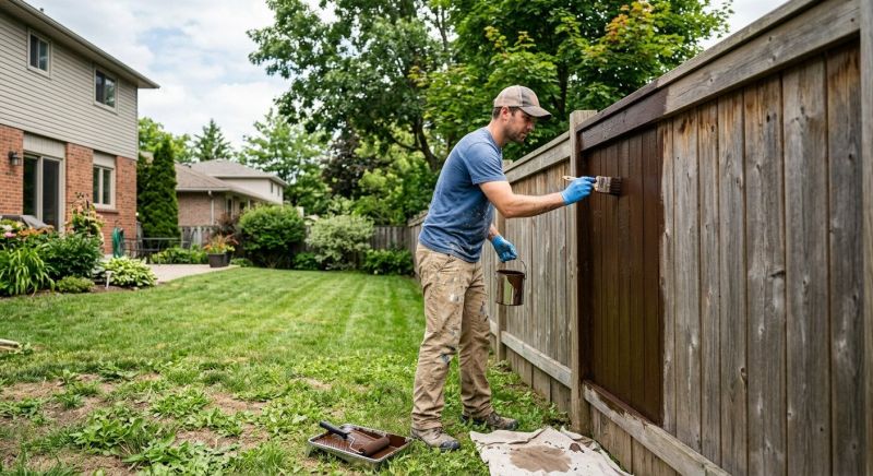 Best Time For Fence Staining In San Diego, Ca