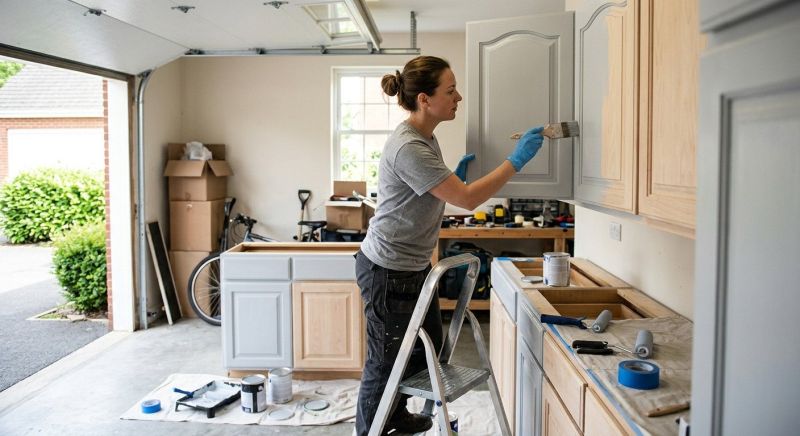 Cabinet Painting