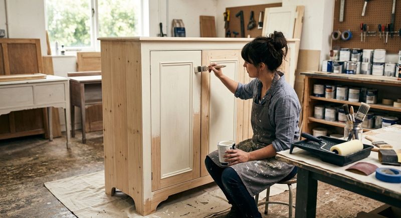 Cabinet Painting