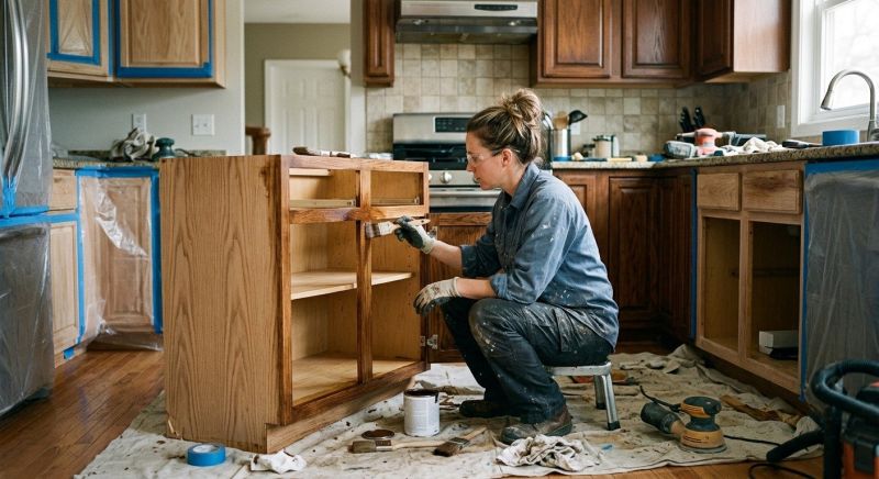 Cabinet Refinishing