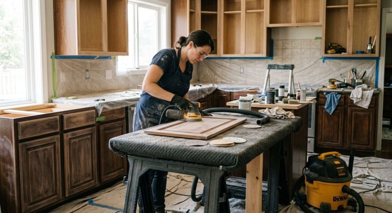 Cabinet Refinishing
