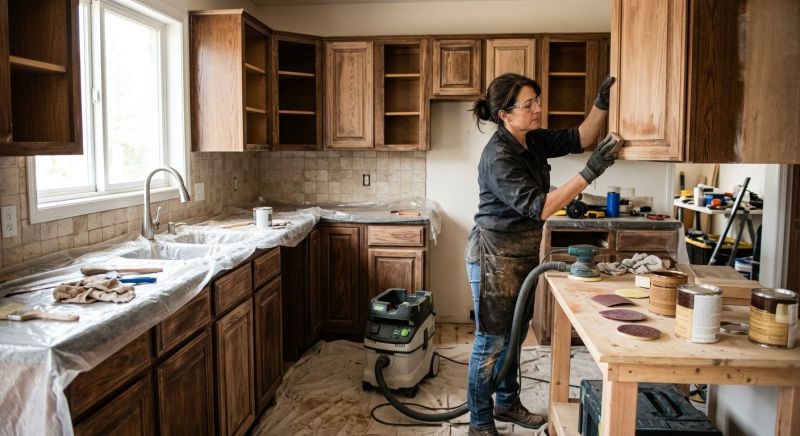 Cabinet Refinishing