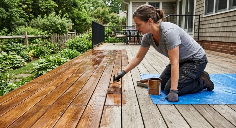 Deck Staining