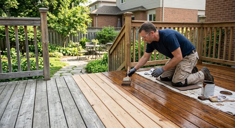 Deck Staining