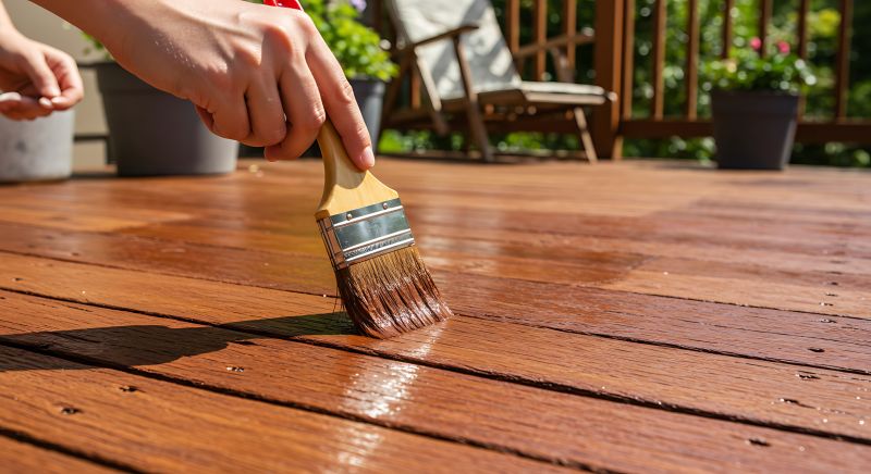 Deck Staining