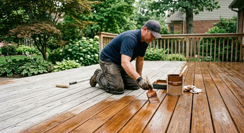 Deck Staining