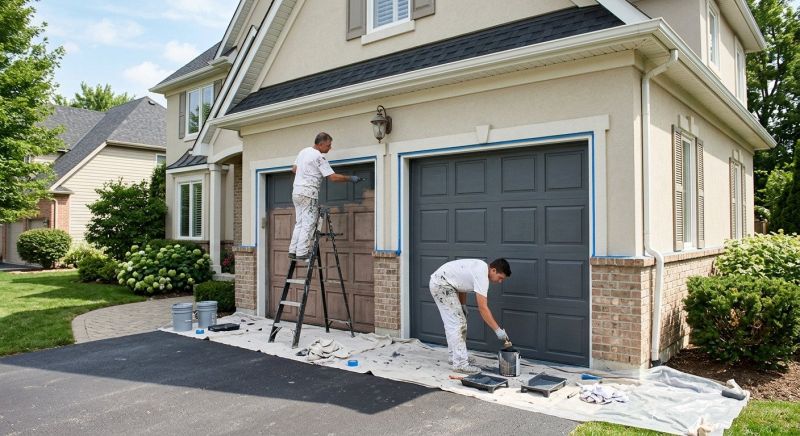 Exterior Door Painting
