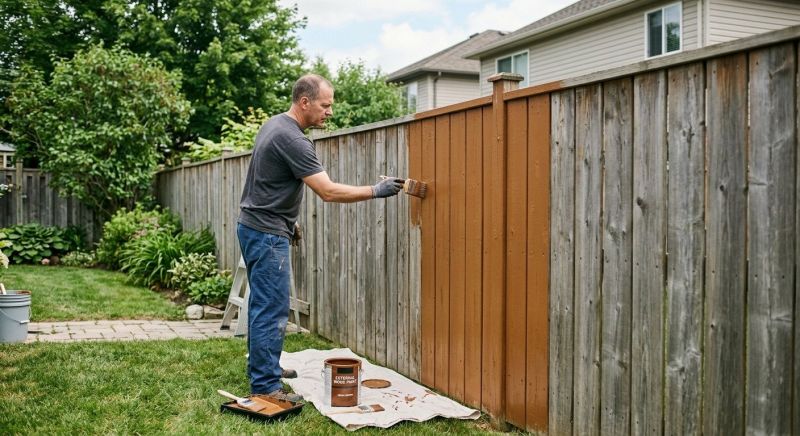 Fence Painting Maintenance In San Diego, Ca