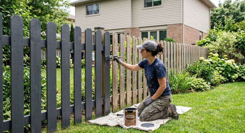 Fence Painting Maintenance In San Diego, Ca