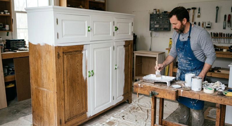 Preparing Cabinets For Painting