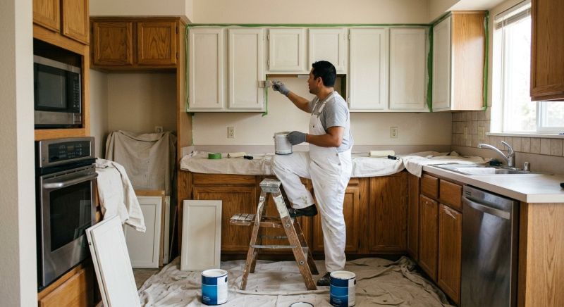 Preparing Cabinets For Painting