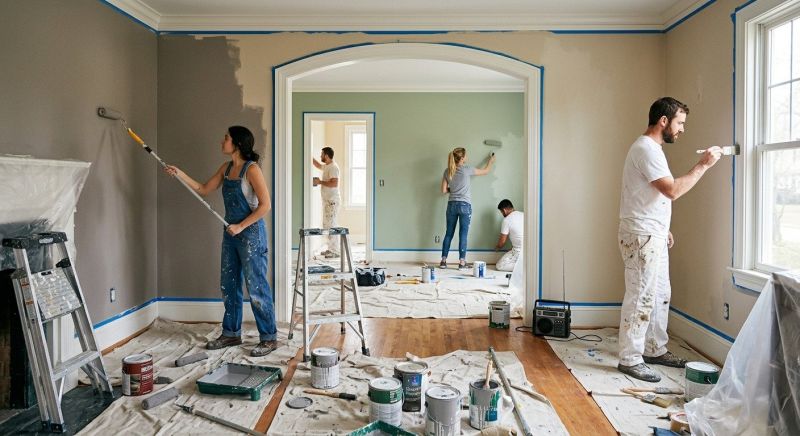Whole House Painting