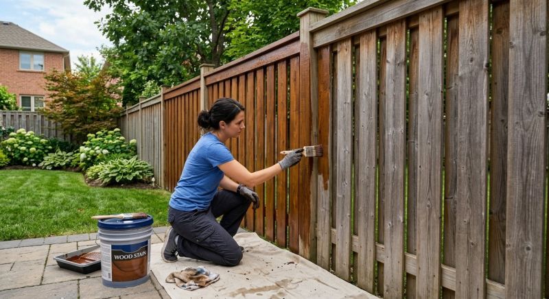 Fence Staining Maintenance Tips
